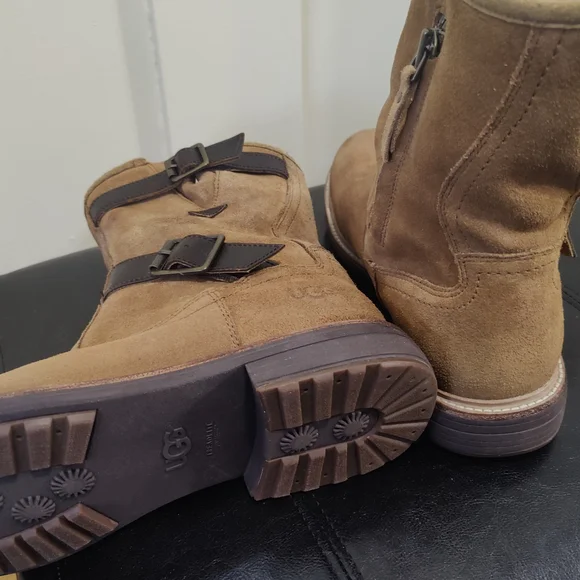 UGG Brown Suede Boots - Picture 6 of 10